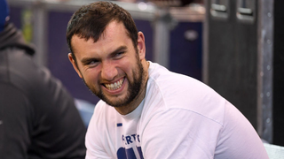 Andrew Luck Survived Throwing A Football, Quick Everyone Knock On Wood